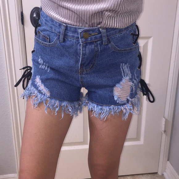 Pants - Jean shorts